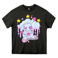 Asphalt bunny pastel goth voodoo doll t shirt Heavy Core Tee - linhVisuals