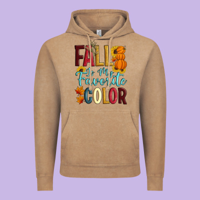 Fall Is My Favorite Color Vintage Hoodie Designed By Artiststas