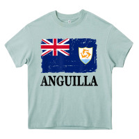 Arona flag of anguilla   anguilla banner t shirt Heavy Core Tee - linhVisuals