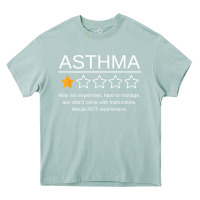 Arona funny asthma awareness one star rating inhaler wheezy breath t shirt Heavy Core Tee - linhVisuals