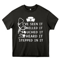 Asphalt nurse t  shirt nurse i've seen it smelled it touched it t  shirt Heavy Core Tee - linhVisuals
