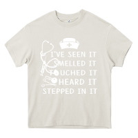 Cream nurse t  shirt nurse i've seen it smelled it touched it t  shirt Heavy Core Tee - linhVisuals