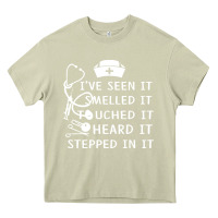 Mossy nurse t  shirt nurse i've seen it smelled it touched it t  shirt Heavy Core Tee - linhVisuals
