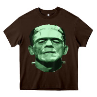 Chocolate Brown frankenstein monster classic horror flick t shirt Heavy Core Tee - linhVisuals