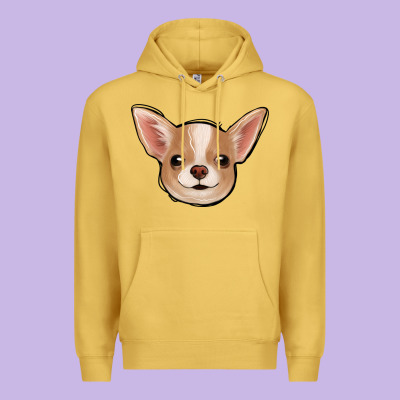 Chihuahua Premium Hoodie Designed By Jasminsmagicworld