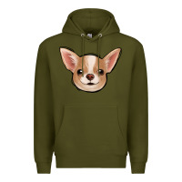 Army Green Chihuahua Premium Hoodie - Jasminsmagicworld