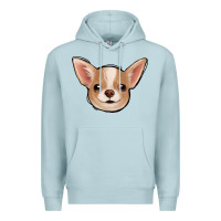 Blue Mist Chihuahua Premium Hoodie - Jasminsmagicworld