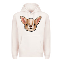 Pale Pink Chihuahua Premium Hoodie - Jasminsmagicworld