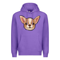 Purple Chihuahua Premium Hoodie - Jasminsmagicworld