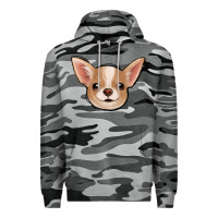 Slate Camo Chihuahua Premium Hoodie - Jasminsmagicworld