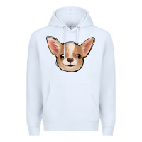 White Chihuahua Premium Hoodie - Jasminsmagicworld