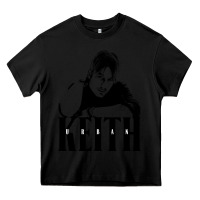 Black keith urban music concert Heavy Core Tee - linhVisuals
