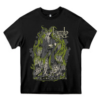 Black lamb of god music concert Heavy Core Tee - linhVisuals