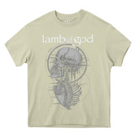 Mossy lamb of god music concert Heavy Core Tee - linhVisuals