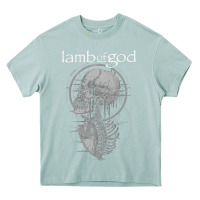 Arona lamb of god music concert Heavy Core Tee - linhVisuals