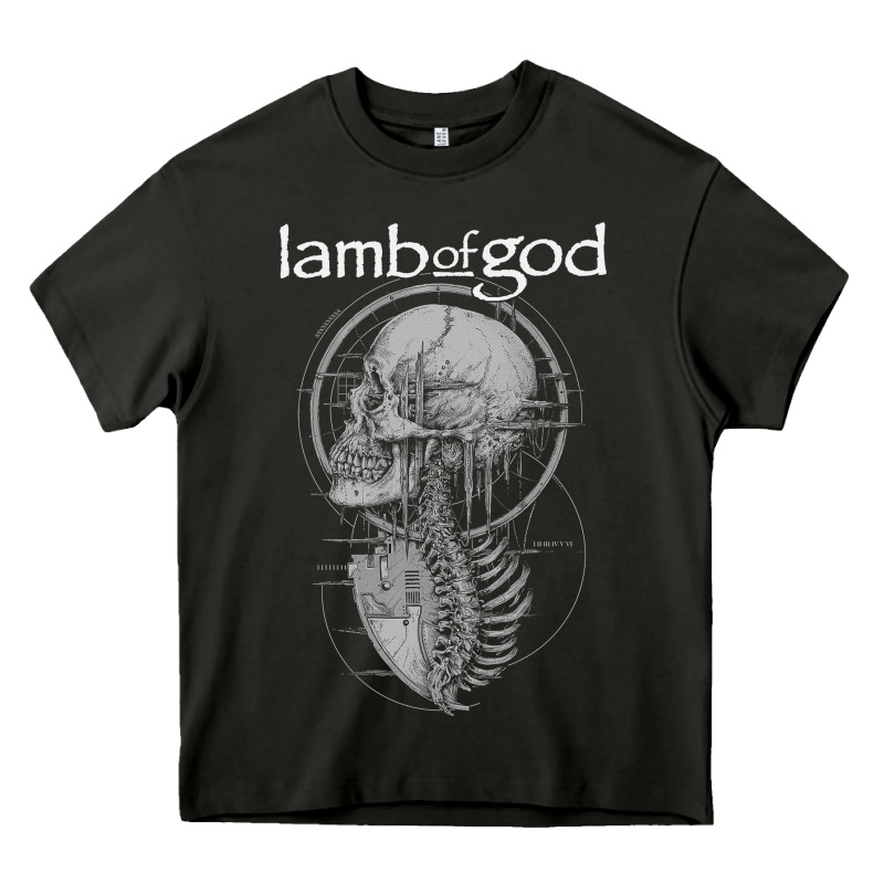 Lamb Of God Music Concert Heavy Core Tee by linhVisuals | Teevron