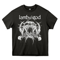Asphalt lamb of god music concert Heavy Core Tee - linhVisuals