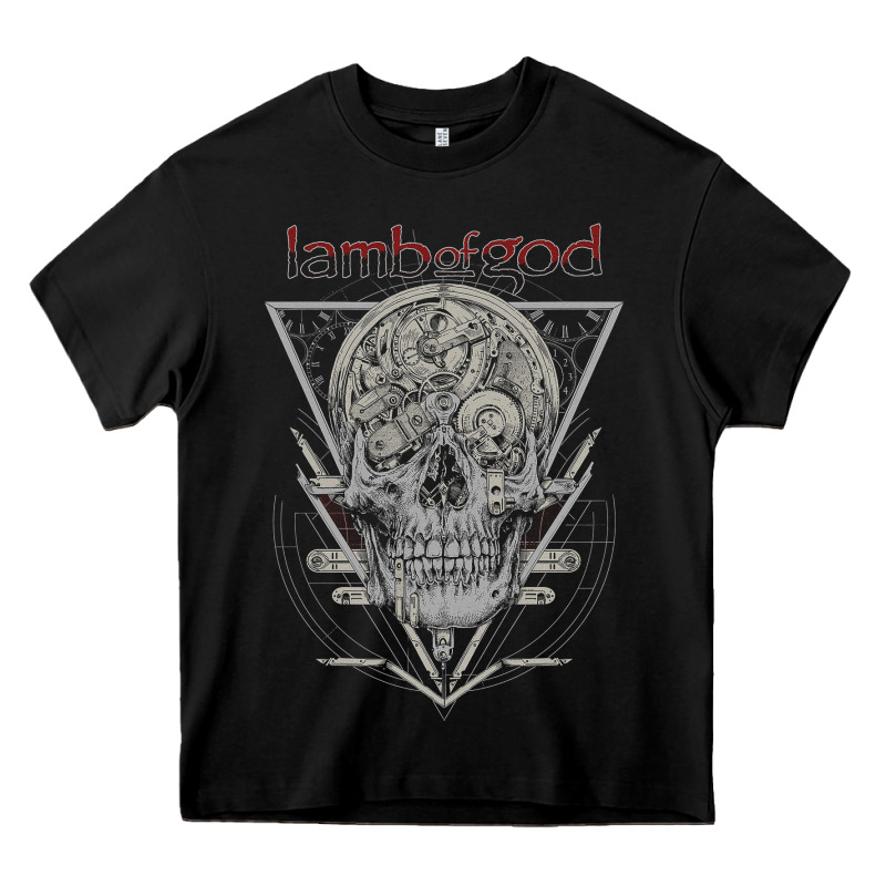 Lamb Of God Music Concert Heavy Core Tee by linhVisuals | Teevron