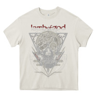 Cream lamb of god music concert Heavy Core Tee - linhVisuals