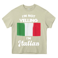 Mossy i'm not yelling i'm italian t shirt Heavy Core Tee - linhVisuals