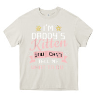 Cream daddy's kitten ddlg littlespace daddy dom cgl t shirt Heavy Core Tee - linhVisuals