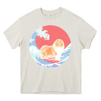 Cream rough collie t  shirt rough collie gifts   ocean waves surfing rough c Heavy Core Tee - linhVisuals