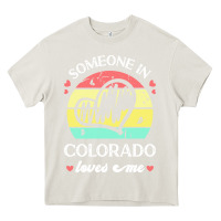 Cream someone in colorado loves me t  shirt someone in colorado loves me fun Heavy Core Tee - linhVisuals
