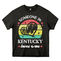Asphalt someone in kentucky loves me t  shirt someone in kentucky loves me fun Heavy Core Tee - linhVisuals