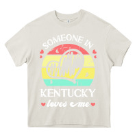 Cream someone in kentucky loves me t  shirt someone in kentucky loves me fun Heavy Core Tee - linhVisuals