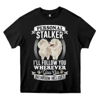 Black great pyrenees stalker great pyrenees gifts great pyrenees t shirt Heavy Core Tee - linhVisuals