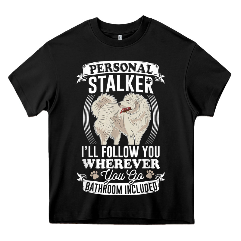 Great Pyrenees Stalker Great Pyrenees Gifts Great Pyrenees T Shirt Heavy Core Tee by linhVisuals | Teevron
