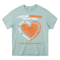 Arona i wear orange for my mom ms multiple sclerosis awareness t shirt Heavy Core Tee - linhVisuals