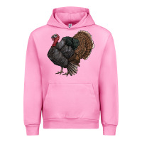 Fuchsia Pink gobble Urban Hoodie - RanaPortraitStore