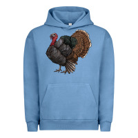 Pigment Pebble Blue gobble Urban Hoodie - RanaPortraitStore