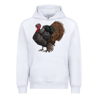 White gobble Urban Hoodie - RanaPortraitStore