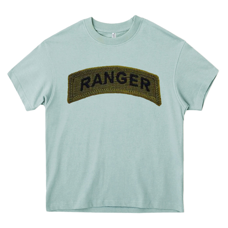 Army Ranger Tab Subdued Infantry Grunt Pullover Hoodie Heavy Core Tee by linhVisuals | Teevron