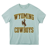 Arona kids wyoming cowboys apparel gameday arch over cowboys t shirt Heavy Core Tee - linhVisuals