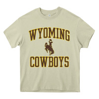 Mossy kids wyoming cowboys apparel gameday arch over cowboys t shirt Heavy Core Tee - linhVisuals