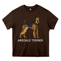Airedale Terrier Crazy Dog Lover Sweatshirt Heavy Core Tee | Teevron