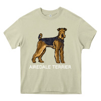 Mossy airedale terrier crazy dog lover sweatshirt Heavy Core Tee - linhVisuals