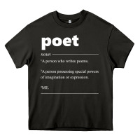 Asphalt poet definition funny for poet drama poetry poems t shirt Heavy Core Tee - linhVisuals