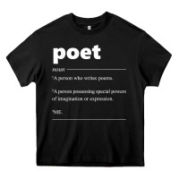 Black poet definition funny for poet drama poetry poems t shirt Heavy Core Tee - linhVisuals