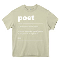 Mossy poet definition funny for poet drama poetry poems t shirt Heavy Core Tee - linhVisuals