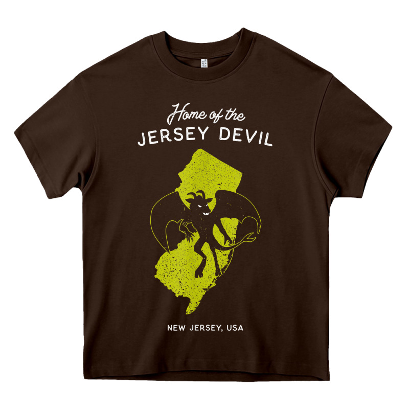 Home Of The Jersey Devil   New Jersey, Usa T Shirt Heavy Core Tee by linhVisuals | Teevron