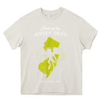 Cream home of the jersey devil   new jersey, usa t shirt Heavy Core Tee - linhVisuals