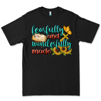Black Fearfully And Wonderfully Made Premium Tee - BundleAndBundleShop