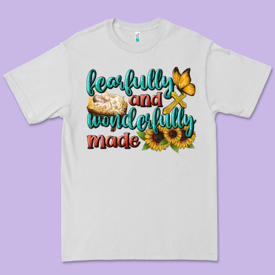 Fearfully And Wonderfully Made Premium Tee Designed By Bundleandbundleshop