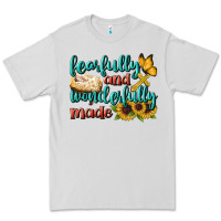 Dove Grey Fearfully And Wonderfully Made Premium Tee - BundleAndBundleShop