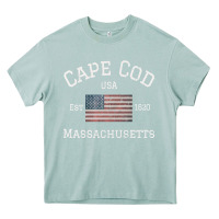 Arona cape cod massachusetts american flag usa travel vintage pullover hoodi Heavy Core Tee - linhVisuals