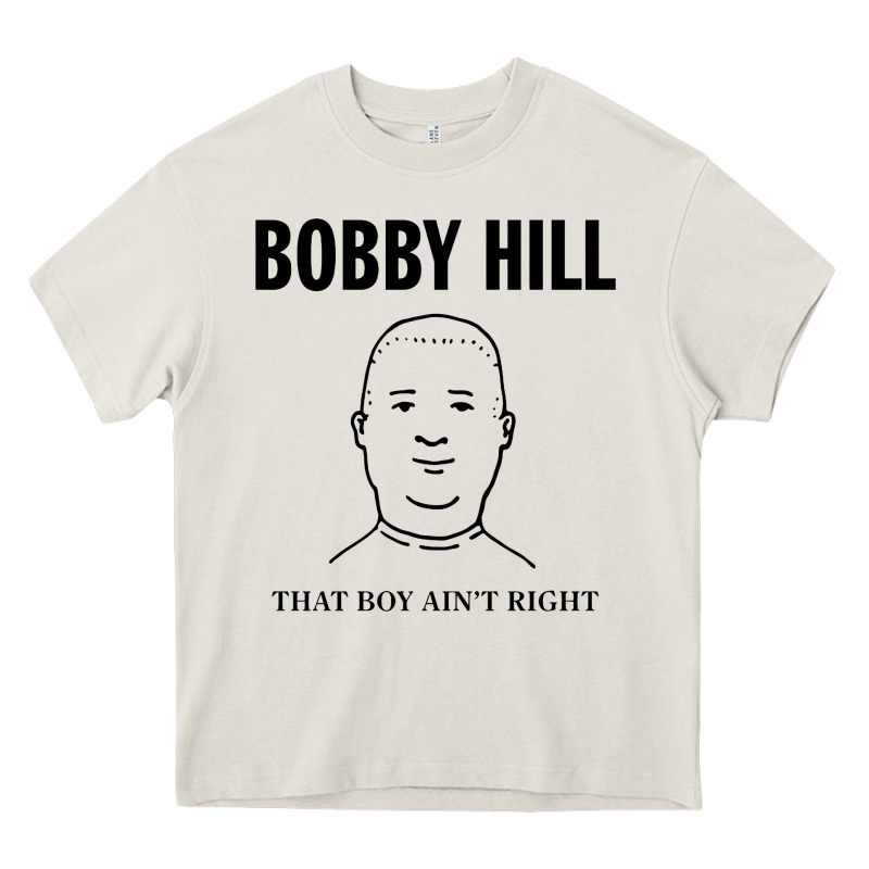 Bobby Hill That Boy Ain't Right [tw] Heavy Core Tee by linhVisuals | Teevron